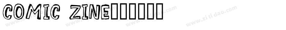 Comic Zine字体转换